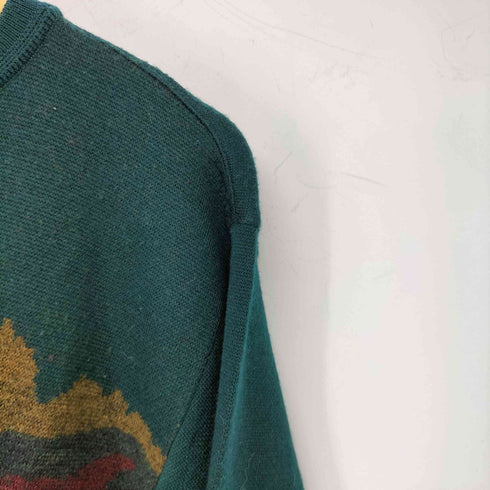 TOTEMPOLE 刺繍キャラクターニット メンズ import:L